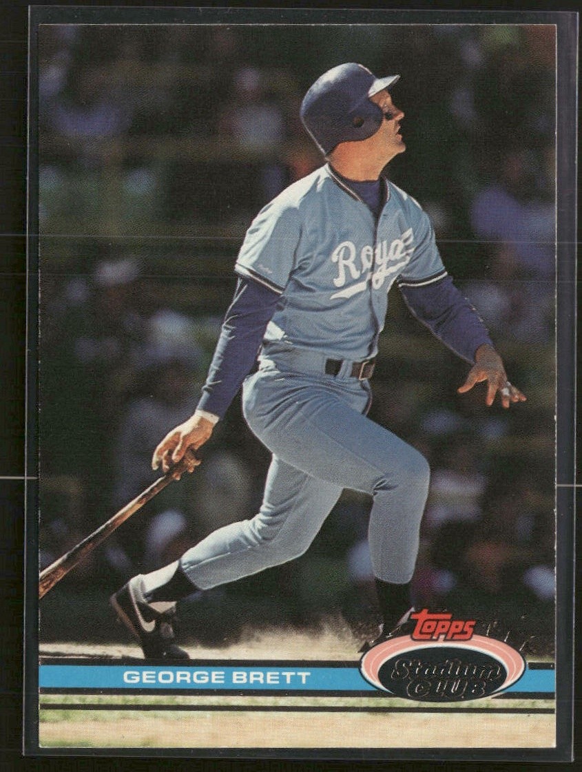 1991 Stadium Club #159 George Brett