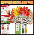 Hydroponic Fruit Seed Pod Kit 7 Pods with Red Cherry Tomato White Strawberry