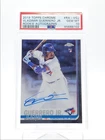 VLADIMIR GUERRERO JR. 2019 TOPPS CHROME ROOKIE AUTOGRAPH RC AUTO PSA 10 Q0566