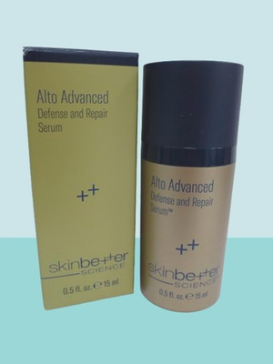 #ad SKINBETTER SCIENCE ALTO ADVANCED DEFENSE AND REPAIR SERUM 0.5 OZ BOXED $54.00
