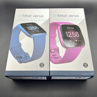 NEW Fitbit Versa Lite Smartwatch Health&Fitness Activity Tracker W/S+L Wristband