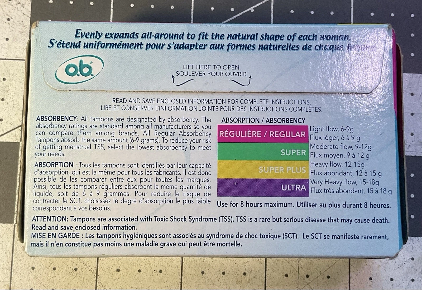 o.b. Tampons