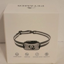 Dog Traning PETAMER Model Vibration Bark Collar Rechargable New In Box