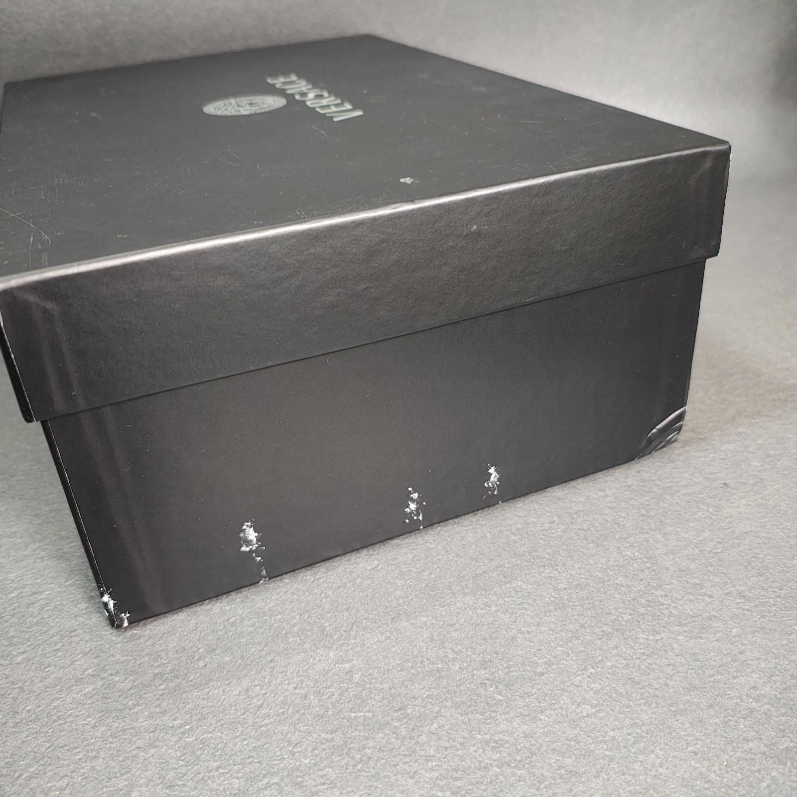 Versace Limited Edition 43 Sneakers Medusa All Over Pattern Black Made In Italy thumbnail 13