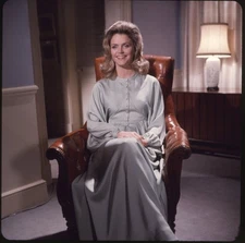 Lee Remick seated in chair photo shoot Camera Original 2.25 x 2.25 Transparency
