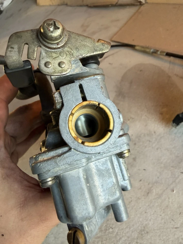 **SUZUKI JR50/KAWASAKI KDX50 * * OEM 汽化器 * * 带THROTTLE 管/CABLE&AIRBOX * * — 第 3/4 张图片