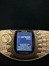 Nokia N-Gage Handheld Video Game Console w/ Games