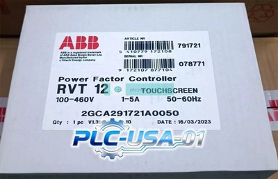 1PCS Brand New ABB RVT-12 2GCA291721A0050 Power Factor Controller  Fast delivery