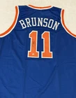 Jalen Brunson Signed New York Knicks Basketball Jersey COA