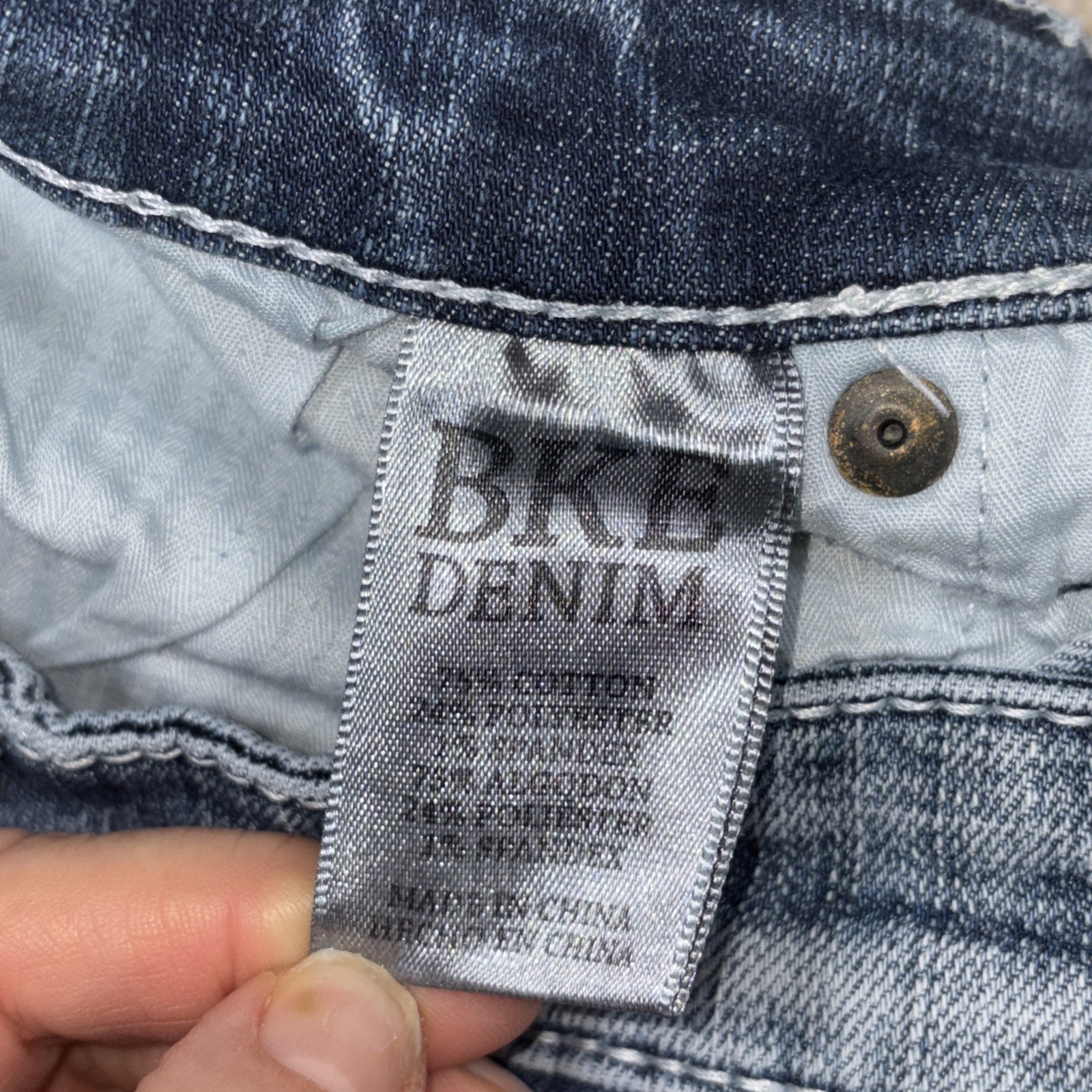 BKE Tyler Jeans Mens 32 Straight Leg Blue Fits 30 X 31 - View 5