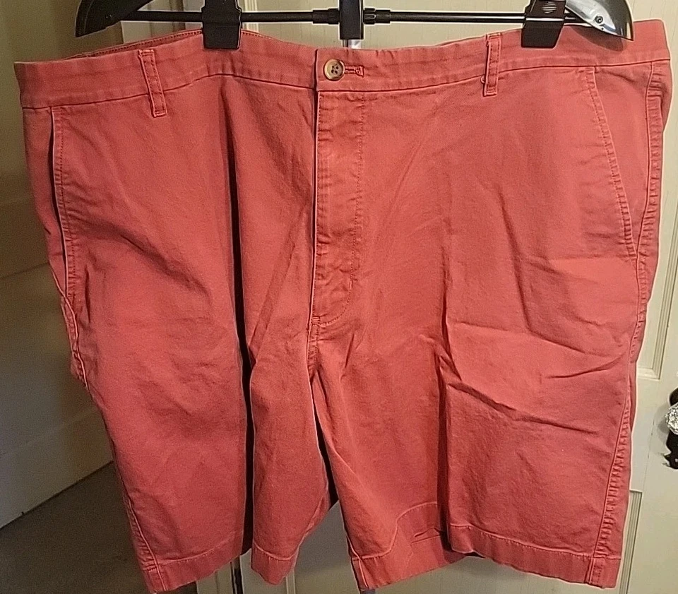 CHAPS Men's Size 46 Stretch Shorts In Burnt Red - Image 3 of 4
