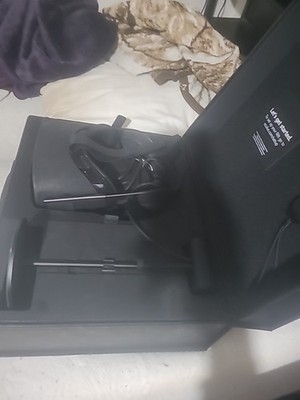 Oculus Rift CV1 Virtual Reality headset and sensor