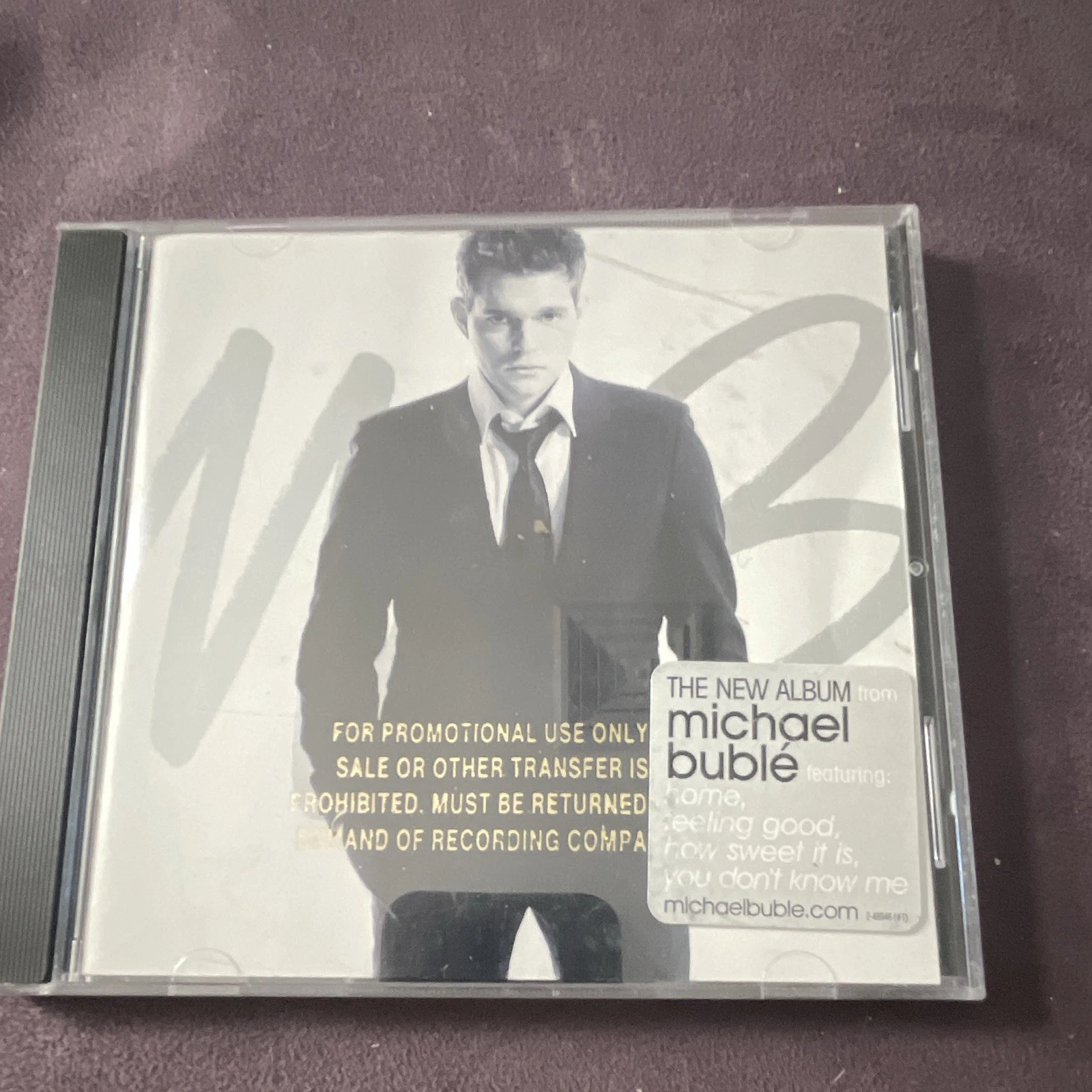Michael Bublé It’s Time Promo Use Only CD 2005 Reprise David Foster LiPuma