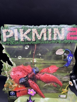 Vintage Nintendo Promo Gamecube Pikmin 2 Store Display Window