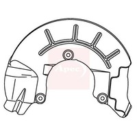 Skoda Rapid 2012-2022 Abs-Sensoren Apec Apec ADS8 16 Mm M6X1.0