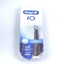 4 Pack Oral-B iO Ultimate Clean Toothbrush Replacement Brush Heads 91012196 - 
