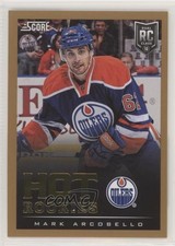 2013-14 Score Hot Rookies Gold Mark Arcobello #606 01ks