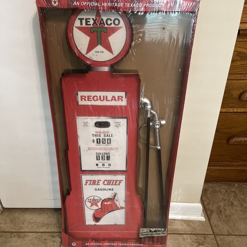 Texaco Pump Sign