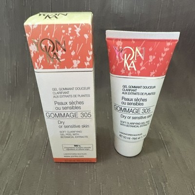YonKa Gommage 305 Dry or Sensitive Skin Soft Clarifying Gel Peel 1.7 oz NIB