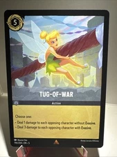 Disney Lorcana TCG Shimmering Skies Tug-Of-War Rare 196/204 Non Foil