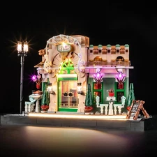 LED Light Kit Compatible with Lego-French Café Set, Compatible with Lego 10362 (