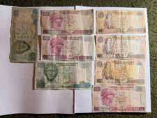 Cyprus :   pre euro collection of Lira Banknotes