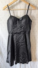 Forever 21 Exclusive Y2K Punk Little Black Dress In Black For Prom Homecoming