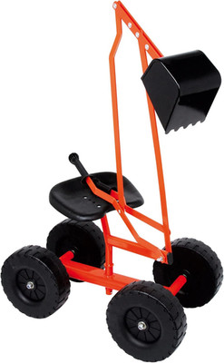 Small Foot Bagger Mit Schaufel Und Rädern Für Kinder, Sandspielzeug, 360° Drehba