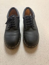 Dr. Martens 8053/59 Vintage 90s Made In England Black Oxford Mens US 8. CLEAN