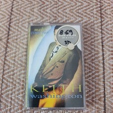 KEITH WASHINGTON-Make Time For Love 1991 US Cassette R B Qwest 26528
