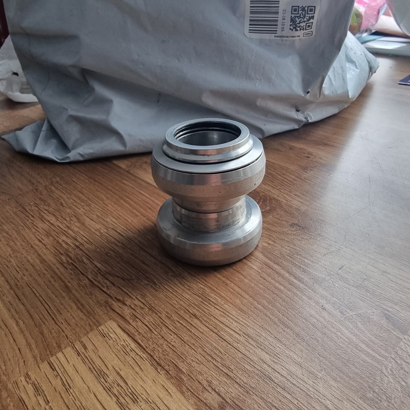 Hope Enduro Headset, Silver, Straight 34mm External