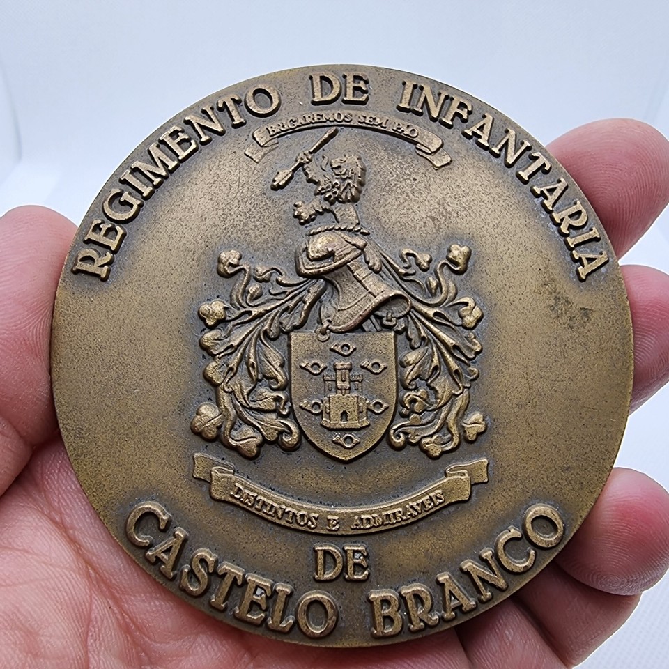 Medalha De Bronze / Castelo Branco Infantry Regiment | eBay