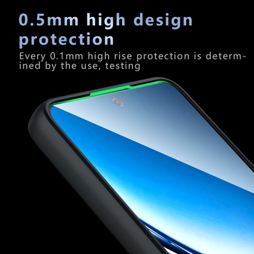 For XiaoMi Poco X7 Pro 5G, Luxury 4 Airbags Acrylic Case Matte Soft Bumper Cover - Picture 6 of 16