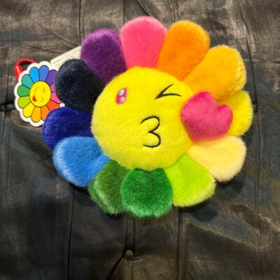 Takashi Murakami Flowers Plush Shoulder Bag Pochette Φ20cm/7.9in