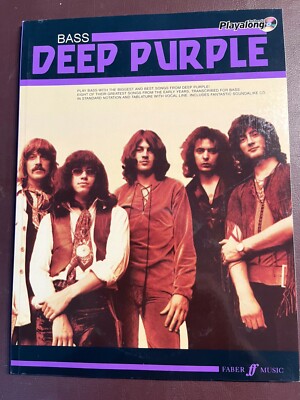 Deep Purple Bass Play Along Book