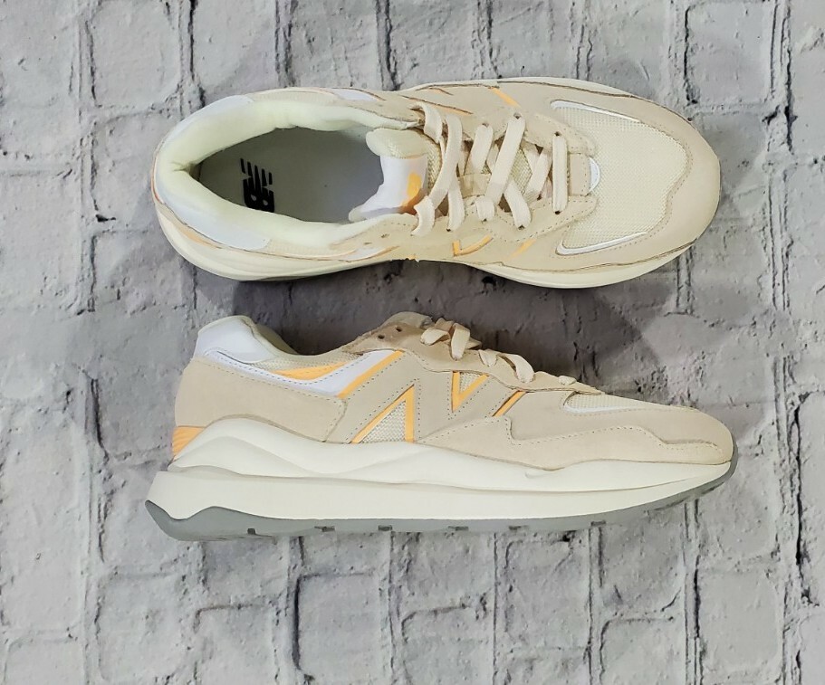 New Balance 57/40 NB Beige Orange Grey Lifestyle Shoes W5740HN1 WOMENS SZ  10.5 | eBay