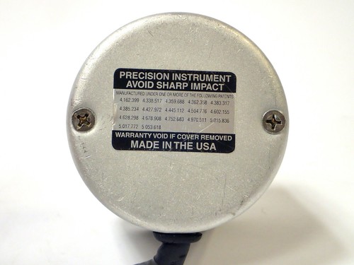 BEI 924-01055-059 HEAVY DUTY OPTICAL ENCODER 2.5" DIA 36,000 CYCLES DUAL w INDEX - Picture 7 of 9