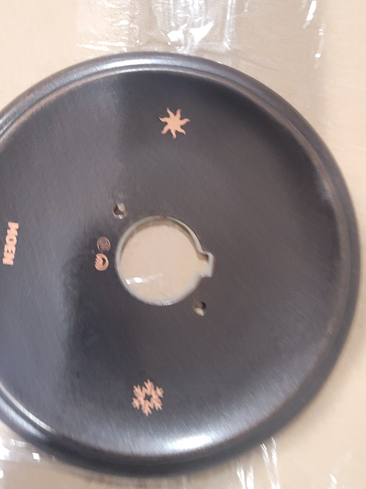 Moen Dartmoor/Belfield Shower Escutcheon trim in Oil Rubbed Bronze