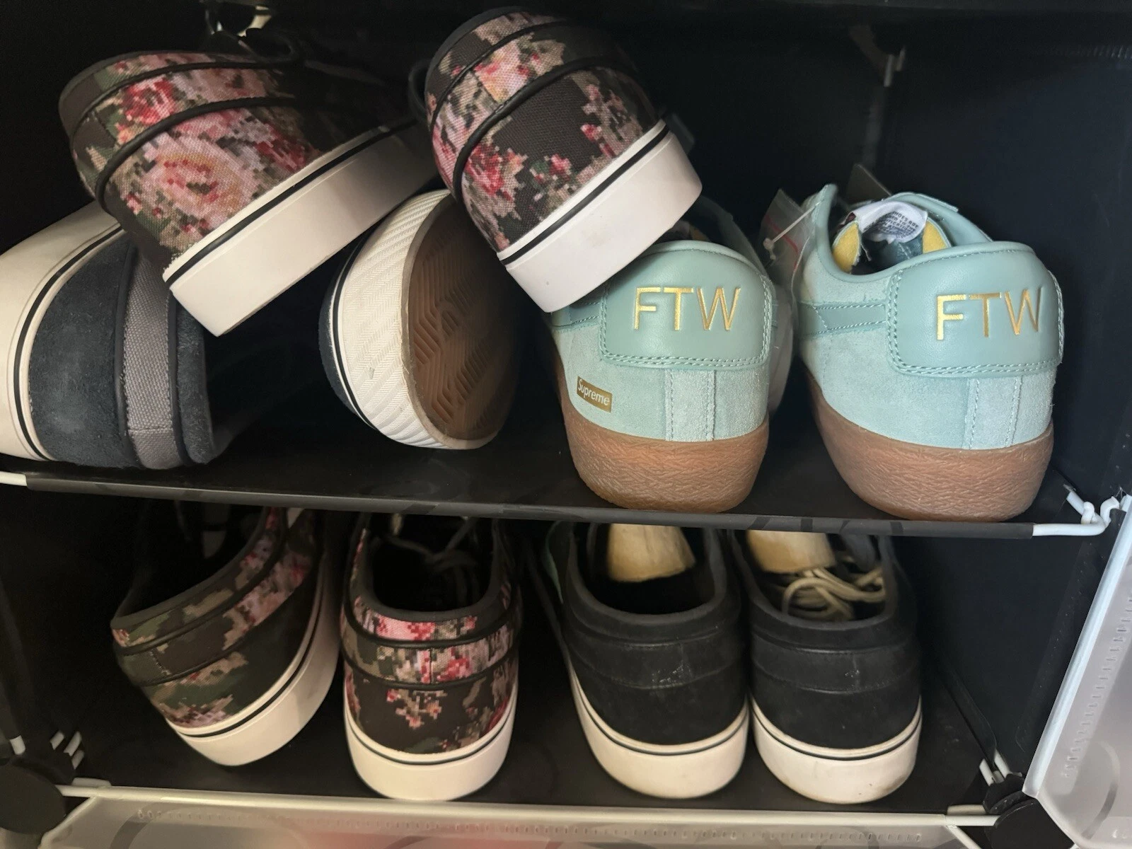 Nike Sb Vans Stefan janoski Puma Supreme taille 10/10,5 énorme lot neuf/occasion