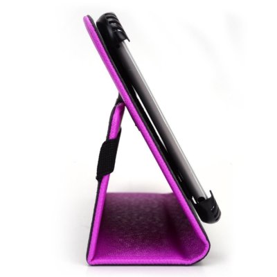 Étui Cush Cases Pour Tablette DigiLand DL701Q 7" - Violet, Série UniGrip PRO, Neuf !