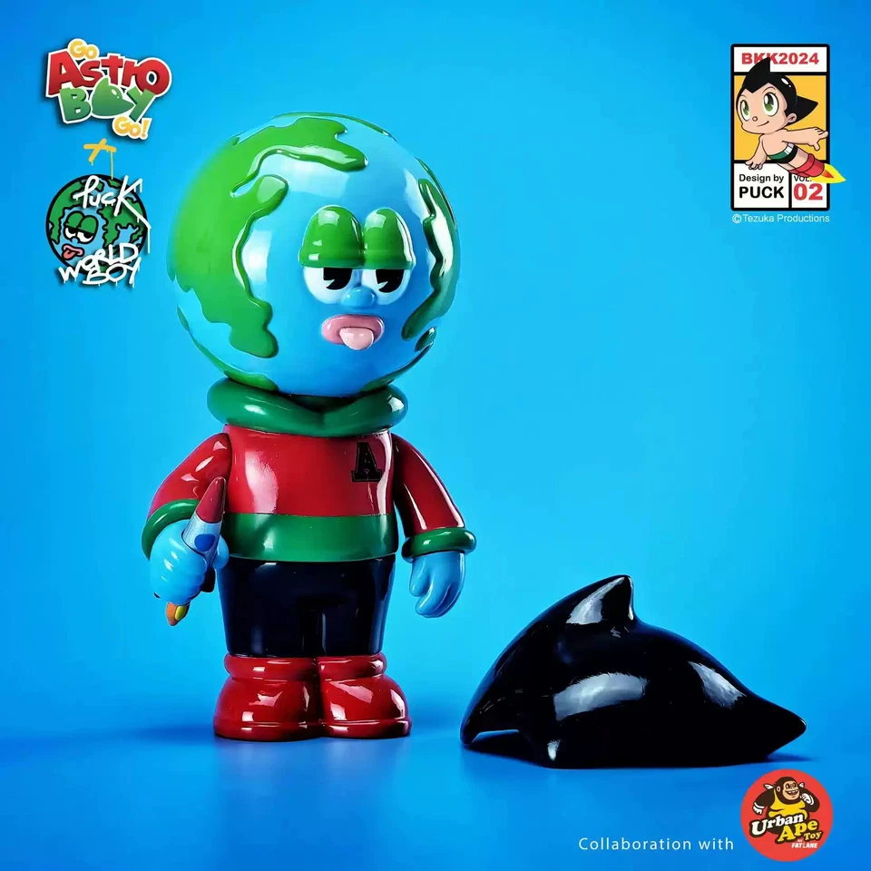Fat Lane ASTRO BOY GO World Boy Figura Diseñador H12CM Juguete Vinilo PVC Foto 2 de 4
