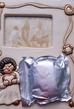  Thun cornice portafoto nascita con calco manina  