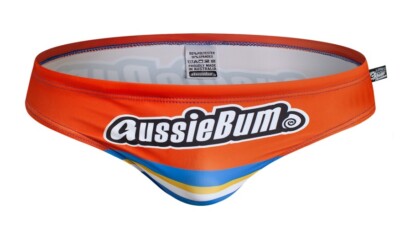 Aussiebum Swish Badehose Badende Orange Größe Medium (M) Gym Herren