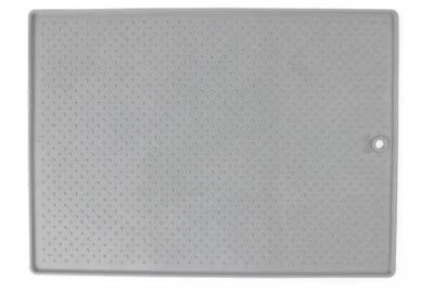 Dexas International PW900429 Small Pet Dish Grippmat Light Gray