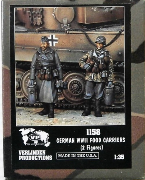Verlinden 1/35 German WWII Food Carriers - #1158 - NOS Verlinden 1/35 German WWII Food Carriers - #1158 - NOS