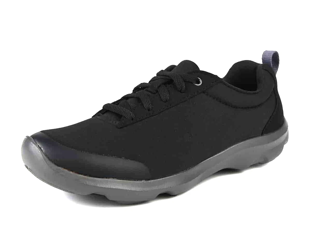 Crocs Busy Day Women s Black Stretch Shoes Lace Up Sneakers US Size 9 UK6 7 RRP