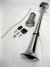 135db Super Loud 12v 17.5 Single Trumpet Air Horn Compressor Truck Boat Train