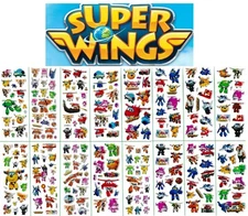 3D puffy Stickers SUPER WINGS ✈️🤖 robot airplane transformer Jett Jimbo Korea
