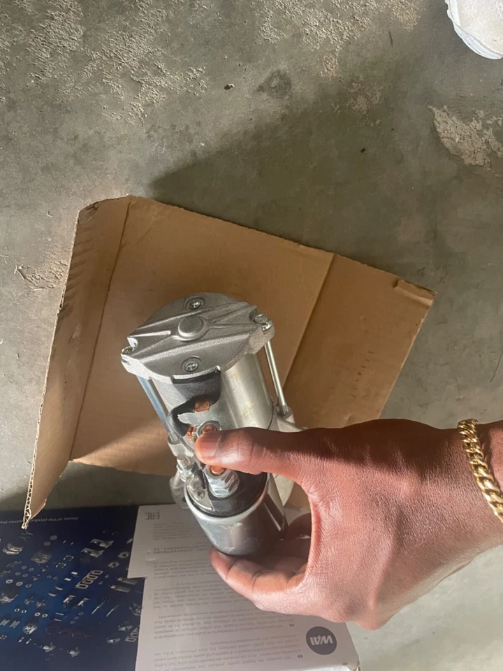 Стартер двигателя WAI 17944N, 12V, серебро, новый - Изображение 2 из 4