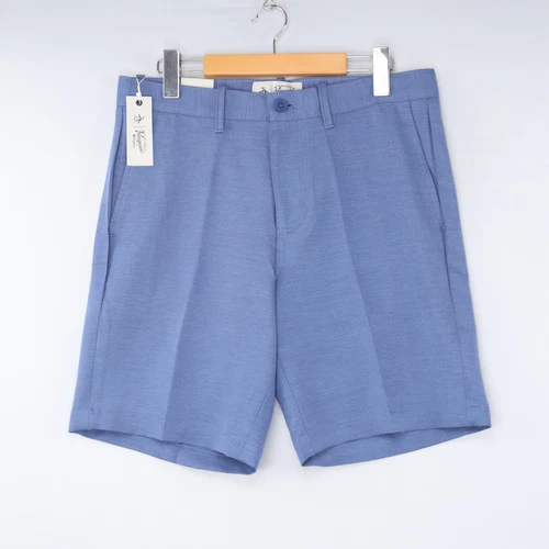 Original Penguin Mens Shorts Stretch Slim Fit Bering Blue Sz NWT
